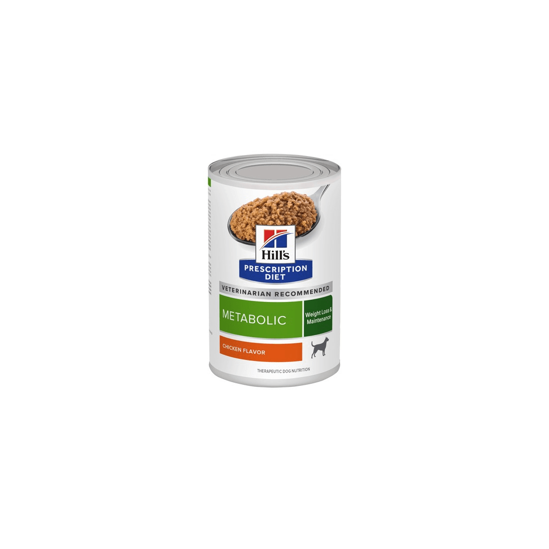 Hill's Prescription Diet Metabolic – Alimento Húmedo para Perros – Control de Peso – 364 GR