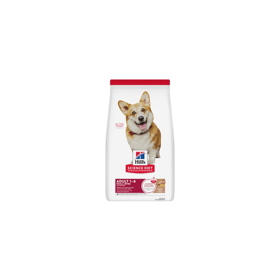 Hill's Science Diet Alimento Seco para Perros Adultos – Cordero y Arroz Razas Pequeñas