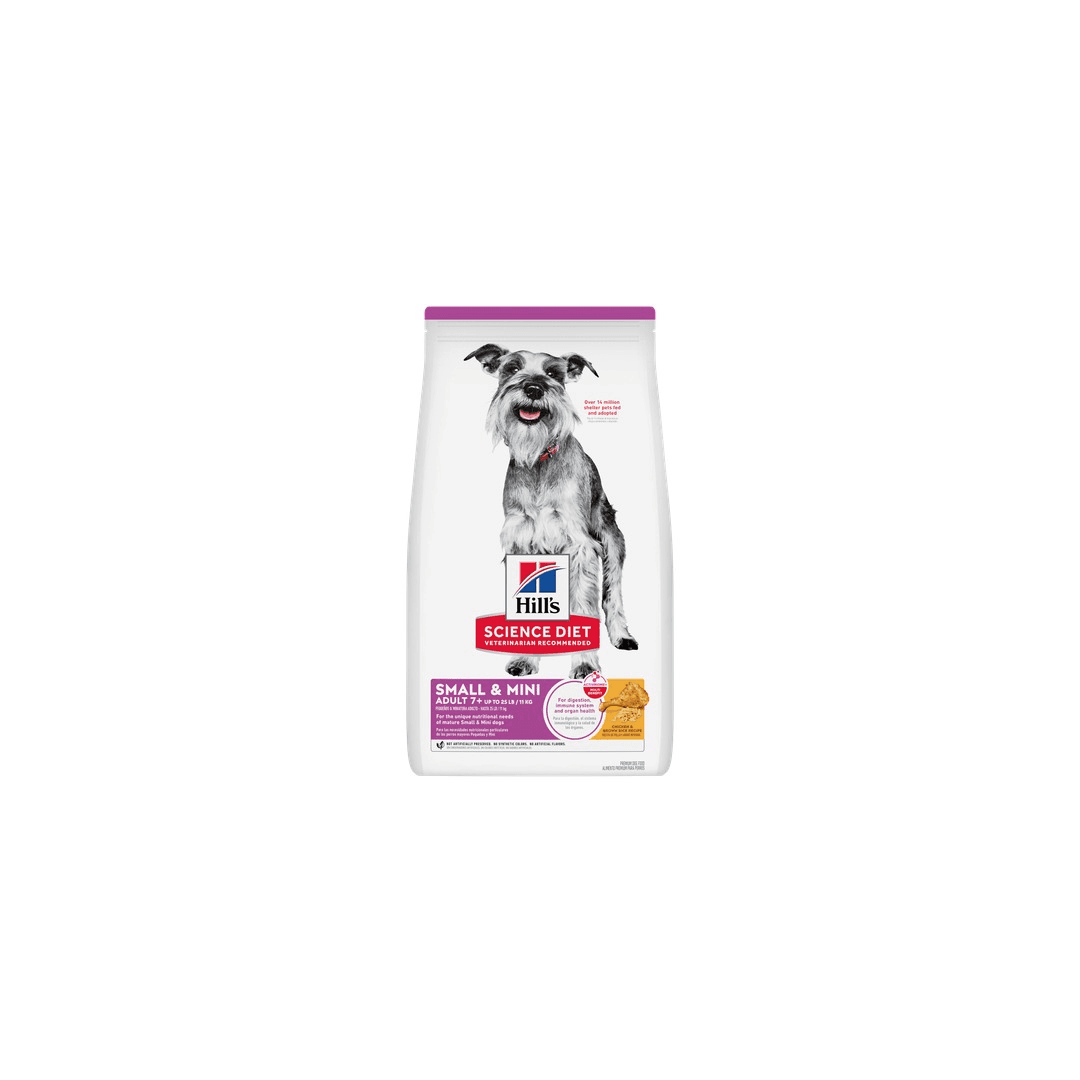 Hill's Science Diet Alimento Seco para Perros Senior 7+ – Razas Pequeñas – 2.04 KG