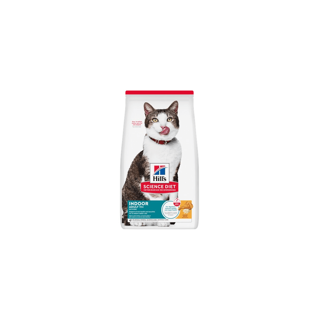 Hill's Science Diet Alimento Seco para Gatos Indoor Senior – 1.58 KG