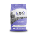 NutriSource Small & Medium Breed Puppy Grain Free – Alimento para Cachorros
